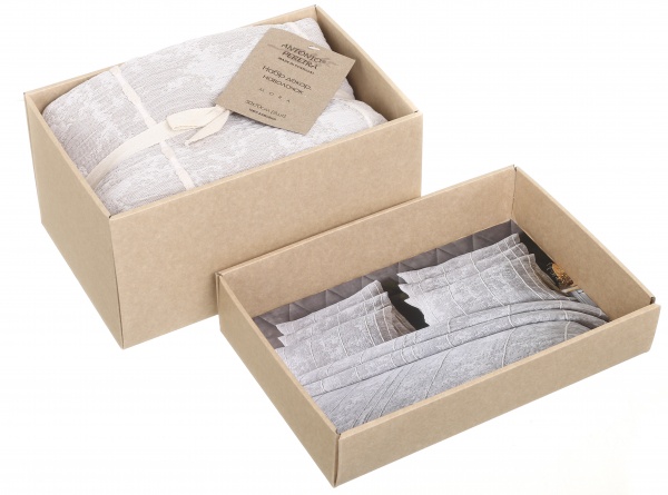 Набор наволочек декоративных Mora 50x70 см бежевый Antonio Pereira 