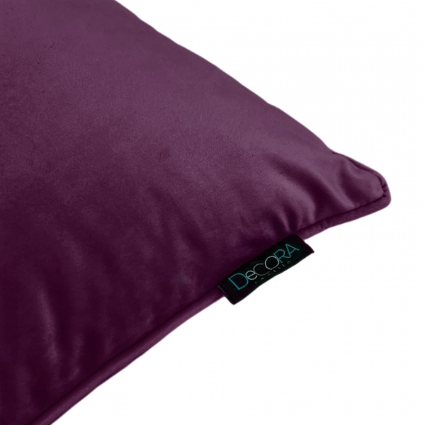 Подушка декоративная VELOUR 60x60 см бордовый Decora textile 