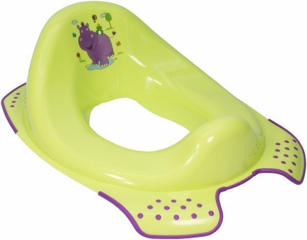Накладка на унитаз Prima Baby Hippo зеленая 8650G