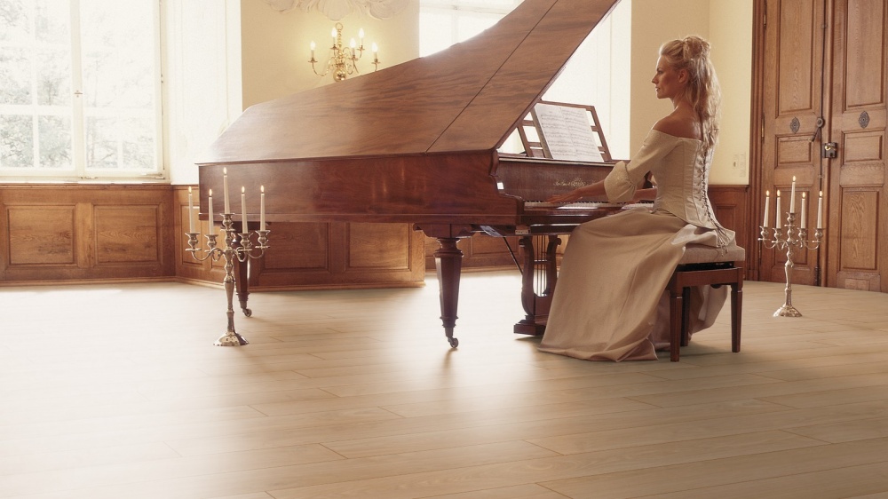 Ламинат Kronotex Exquisit V4 дуб вейвлес натуральный 32/АС4/8 мм