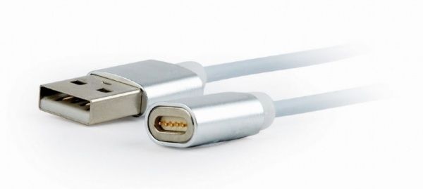 Кабель Cablexpert 1 м білий (CC-USB2-AMLM31-1M) USB 2.0 BM-тато/Lightning/Micro/Type-C USB 