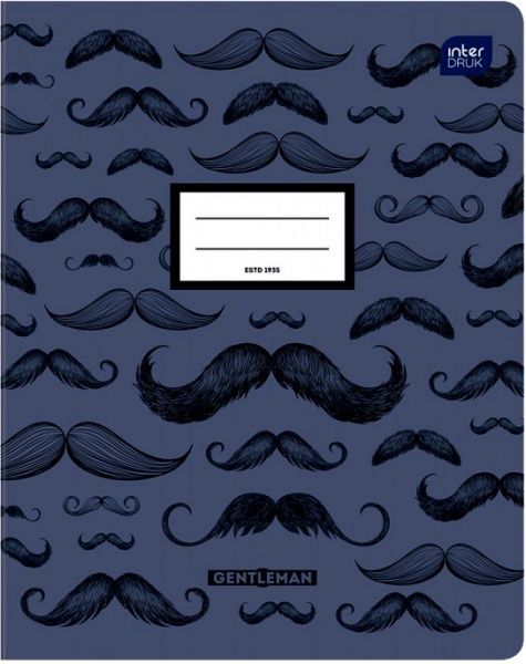 Тетрадь школьная 32 листа в клетку Premium Mix в ассортименте InterDRUK