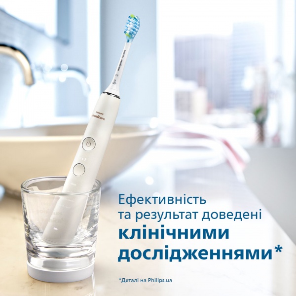 Електрична зубна щітка Philips Sonicare Diamond Clean 9000 White & Black HX9914/57