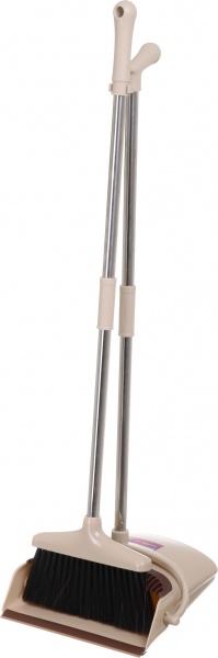 Совок + щетка с длинной ручкой складной Fiora®