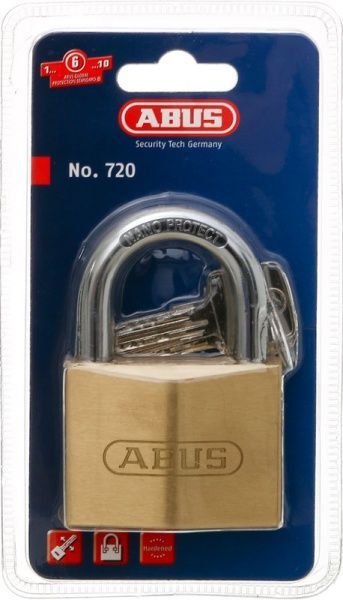 Замок навісний Abus 75/60 відкритий (амбарний)