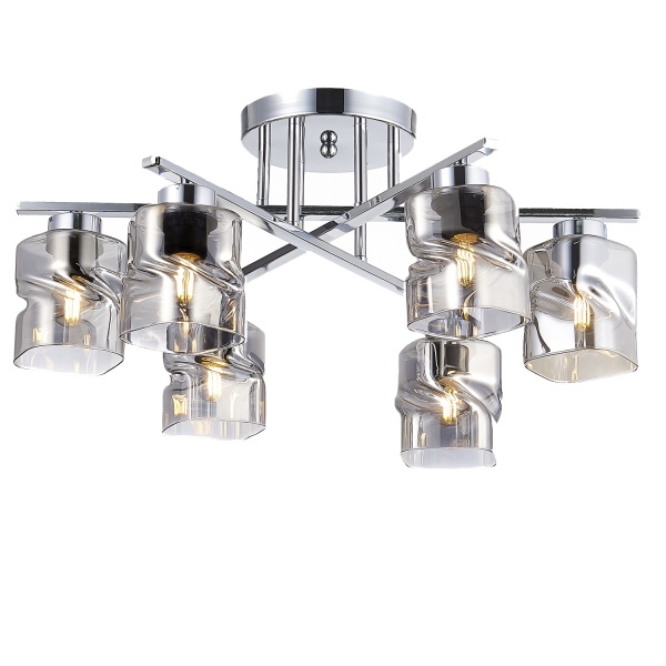 Люстра Victoria Lighting 6x60 Вт E27 хром Smith/PL6 