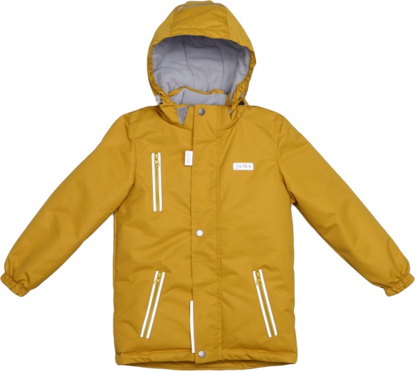 Куртка детская для мальчиков JOIKS B-010 р.146 горчичный 