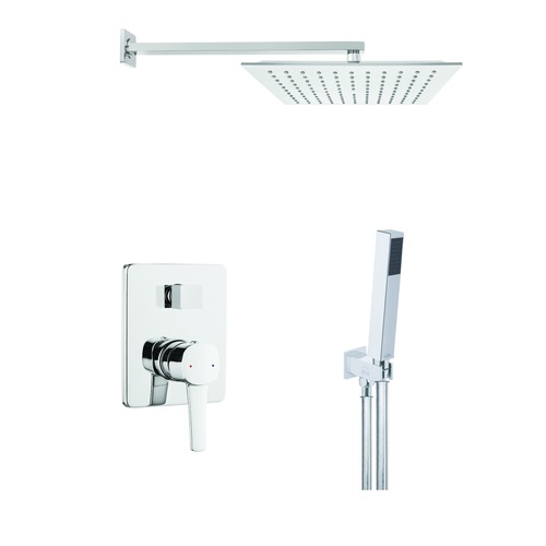 Душова система прихованого монтажу Invena GLAMOUR хром BS-02-0K1
