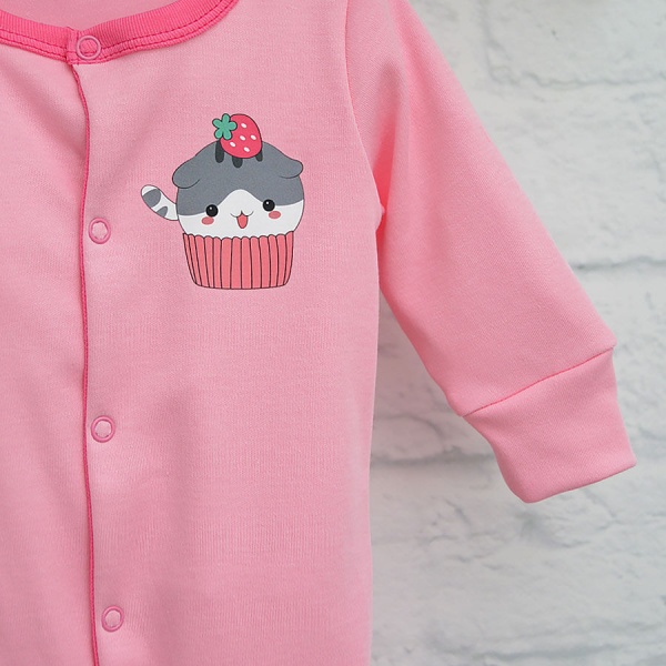 Человечек для девочки Blanka Кекс р.80 розовый 110149 