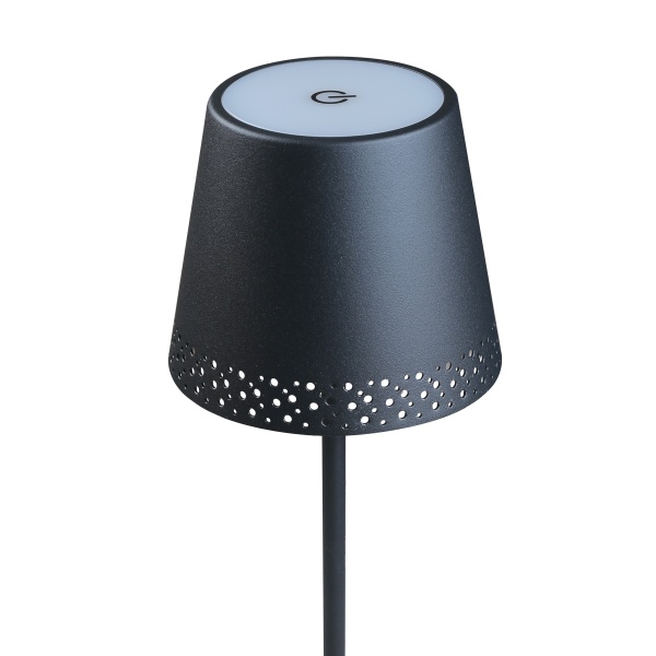 Настольная лампа декоративная Briloner Kiki 7438 1x2,6 Вт черный 