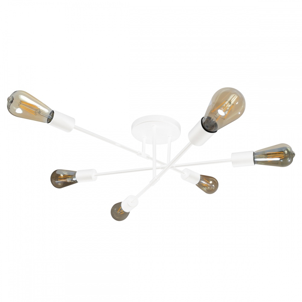 Люстра потолочная LIGHT SET NADIYA 6xE27 белый