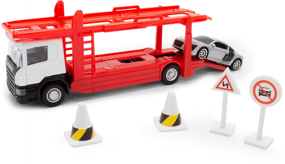 Игровой набор TechnoDrive 1:43 Автоперевозчик Scania 250430U