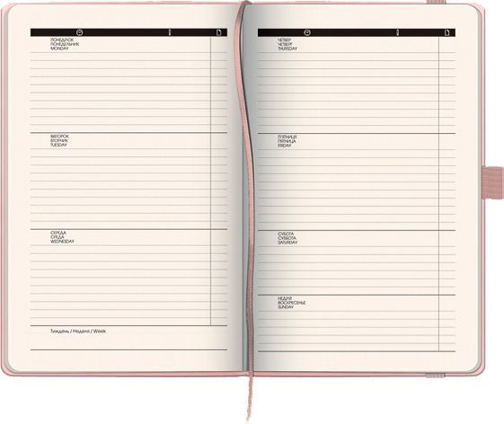 Щоденник Смарт Графо rose gold 43248 Brunnen