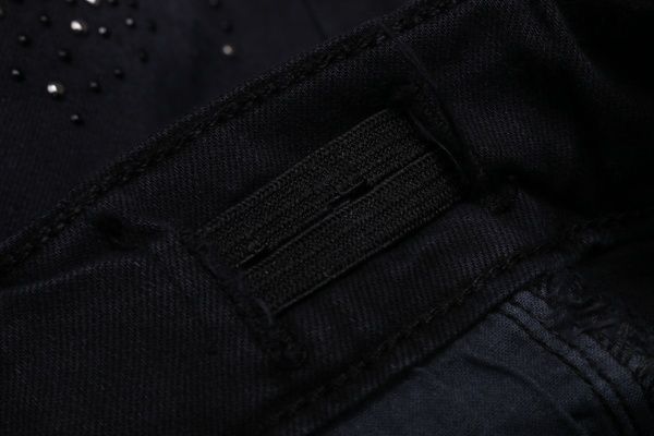 Джинсы Beren Style для девочек 6044 р.116 черный с серым 