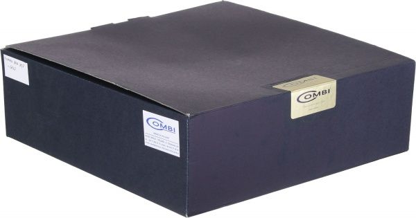 Блюдо декоративное прозрачная с золотом 35,5х11 см Combi