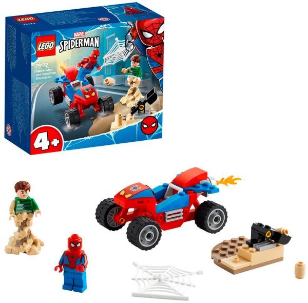 Конструктор LEGO Super Heroes Marvel Схватка Человека-Паука и Песчаной Человека 76172
