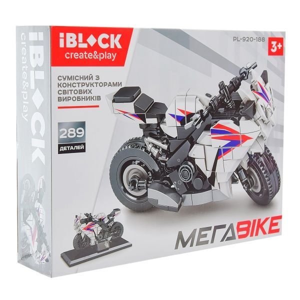 Конструктор Iblock МЕГАBIKE PL-920-188