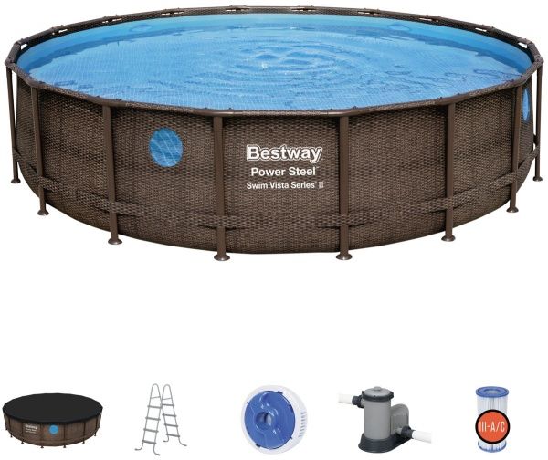 Бассейн каркасный Bestway 549x122 см (56977)