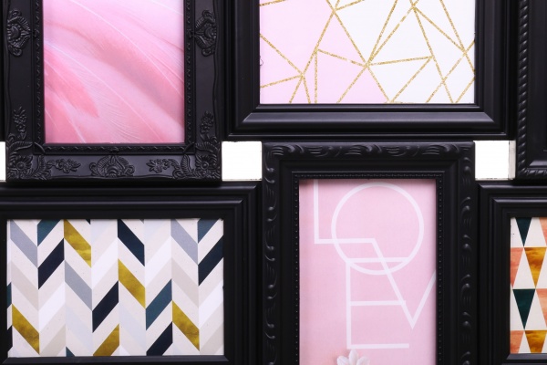 Фотоколаж Grand 102,4х52,7х2,2 см 18 фото 10x15 см чорний 