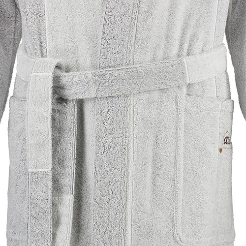 Халат мужской Cawo Kimono Sauna р. XL бело-серый 500518576XL