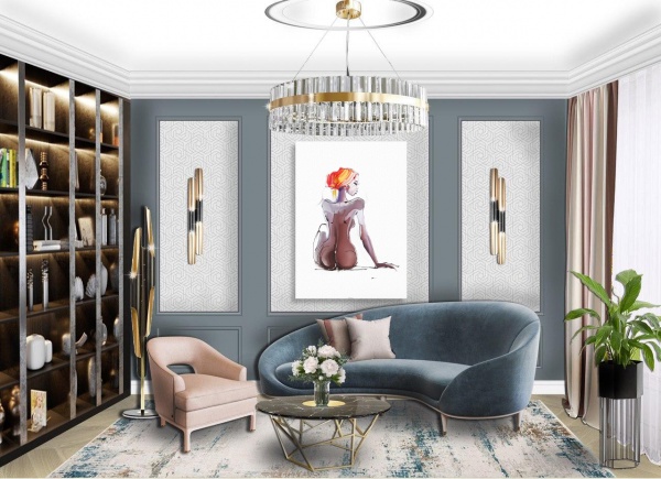 Картина на полотні Загадкова Африка (без рами) 55x80 см ТЕРРАВОЛ 