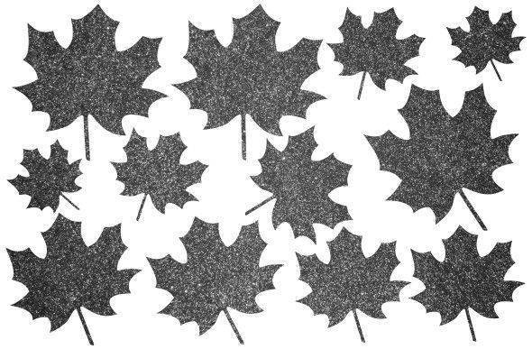 Декор з рідких шпалер Листя 4 Bioplast 1032 