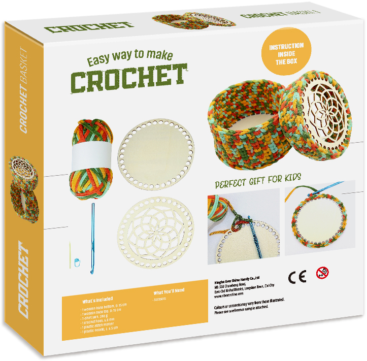Набір для творчості Mebo в'язання гачком Кошик 1025-03