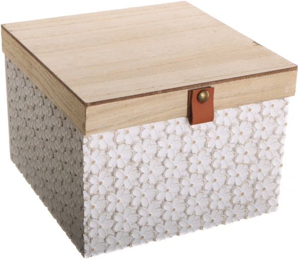 Скринька Квіточка 19,5х19,1х14 см