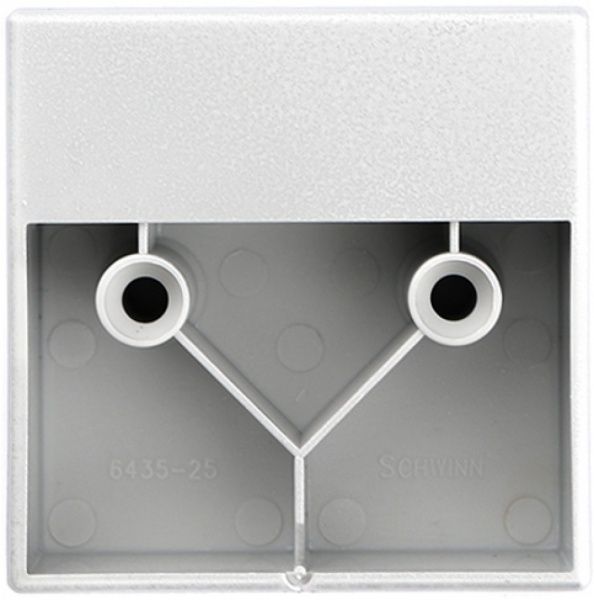 Мебельная опора 6435/25.H5732 з пластику матовий хром 