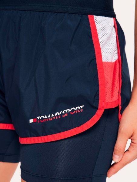 Шорты Tommy Hilfiger BLOCKED 2 IN 1 SHORT S10S100262401 р. M темно-синий