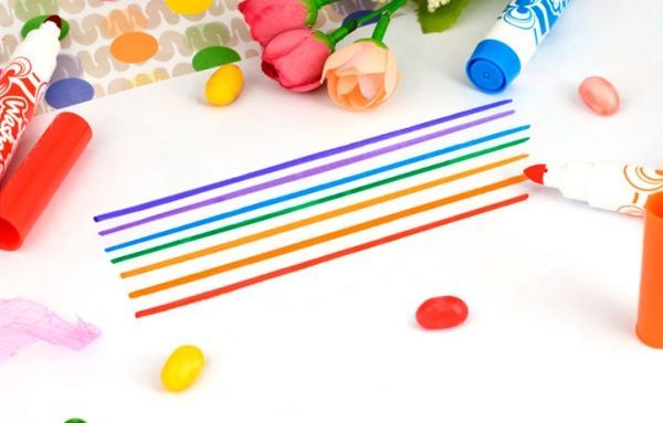 Набір фломастерів Super Washable Jumbo 36 кольорів 1632-36CB Marco