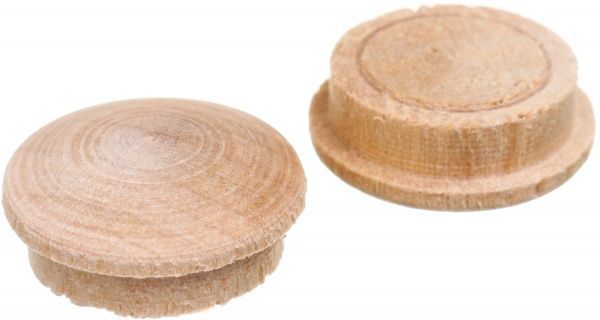 Заглушка деревянная сосна D16 мм