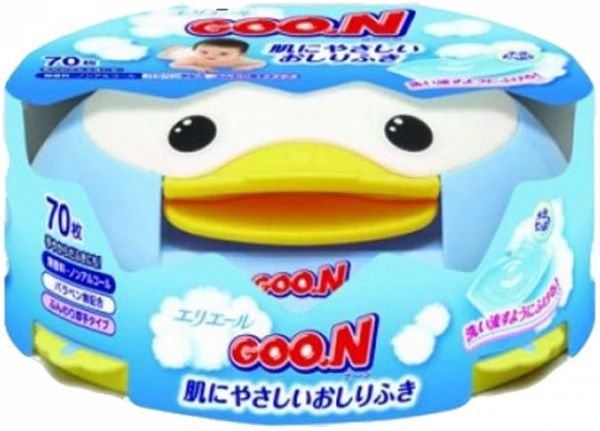 Детские влажные салфетки Goon для младенцев 733224 70 шт.