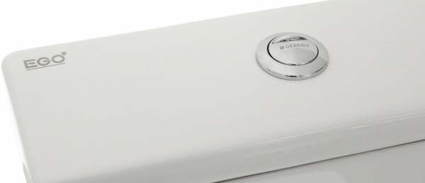 Унитаз-компакт EGO FUSION Rimless 3/6 л з сид. S/C Slim HTT-CIT37