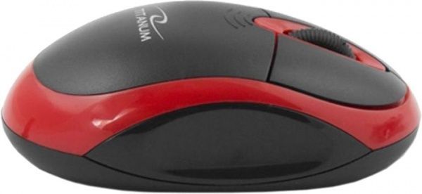 Миша ESPERANZA Titanum TM116R black/red  