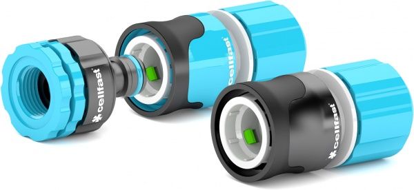 Комплект Cellfast Ergo с 4-функциональным пистолетным оросителем 1/2'' 53-540 