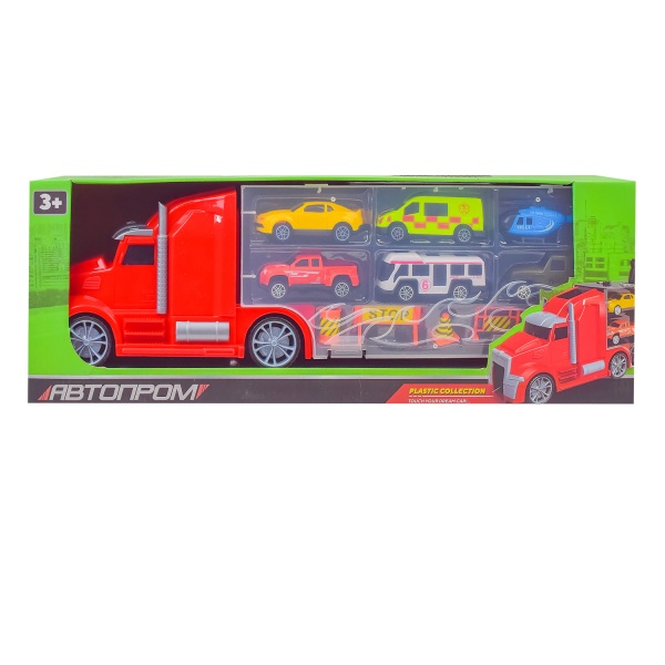 Автовоз Автопром з машинками 8081D