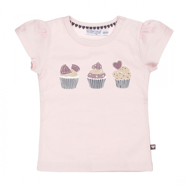 Футболка для девочек Dirkje р.110 розовый V42275-35 