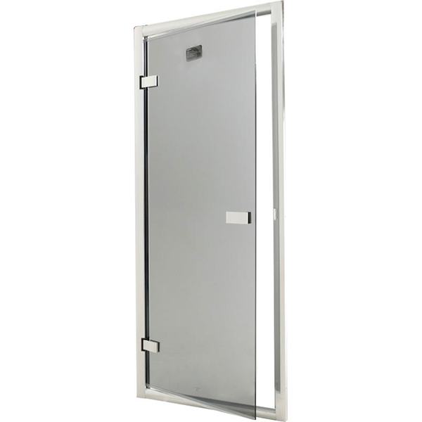 Душевая дверь К-927-1 хром/чайное стекло