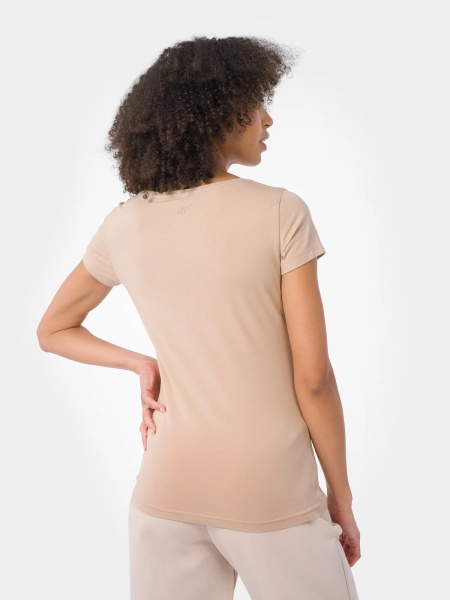 Футболка 4F TSHIRT F733 4FMM00TTSHF733-83S р.XL бежевий