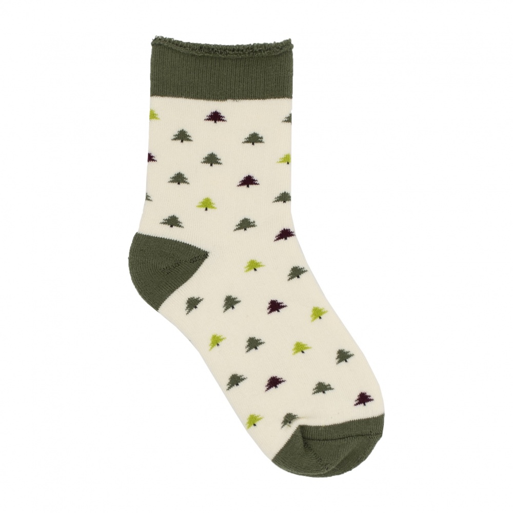 Носки детские унисекс Leostep 1008010218 р. 27-29 молочный с рисунком