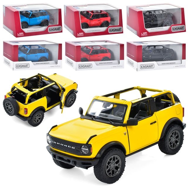 Автомодель Kinsmart 1:34 FORD BRONCO 2022 KT5438WA