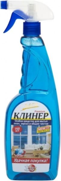 Средство моющее для стекла и зеркал Bagi Kliner 0,75л
