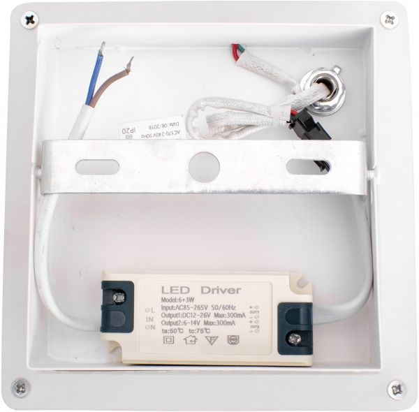 Подсветка декоративная Estares RD-684S (6+3 Вт) 4000 K LED 9 Вт белый 