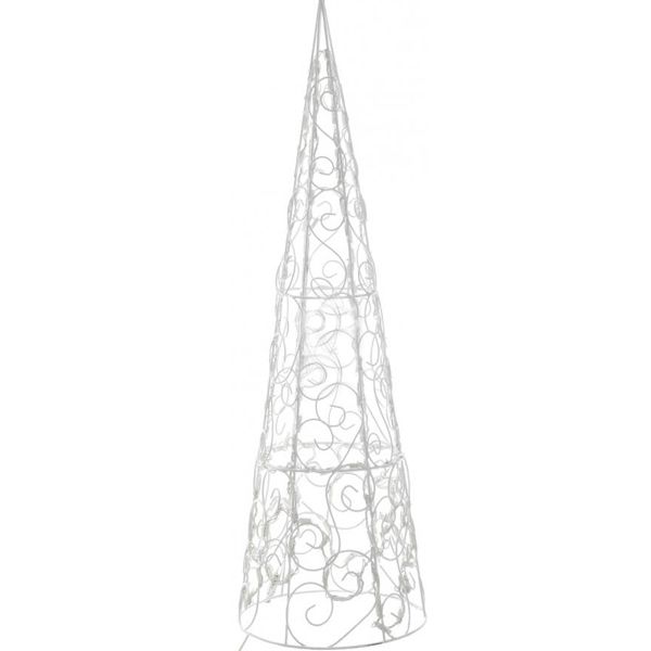 Світлодіодна фігура декоративна Ялинка конусна 50 LED