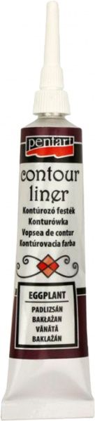 Контур універсальний баклажановий з блискітками 13138 1 кольорів 20 мл