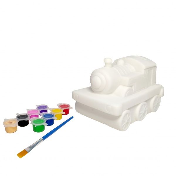 Набор для творчества копилка-раскраска Паровозик Річ-Ленд 