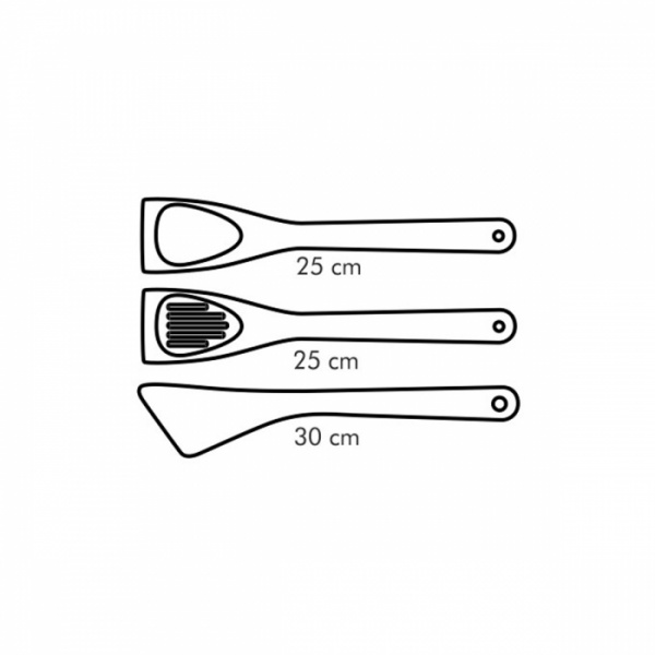 Набор лопаток Woody 637420 Tescoma