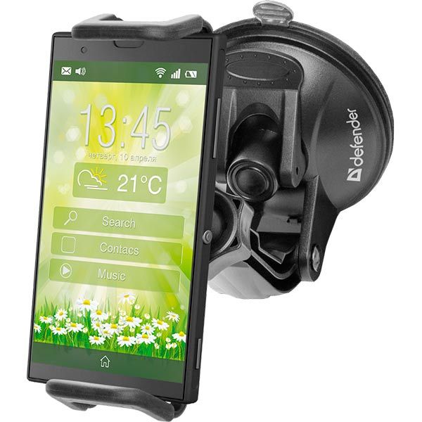 Автомобільний тримач для смартфона або планшета Defender Car holder 204+ for mobile devices (29204)