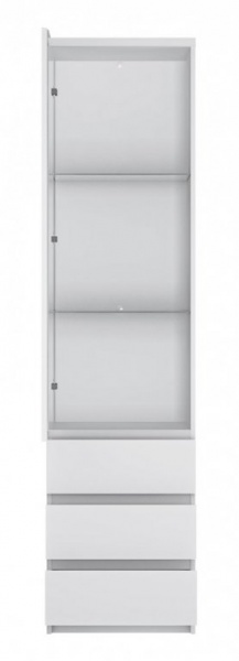 Вітрина Meble Wojcik Fribo 1D3S FRIV01 альпійський білий 